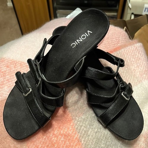 Sandali neri con - , tacco
