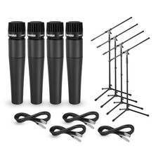 Shure SM57 Mic Four Pack with