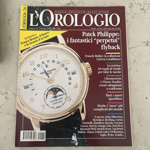 Rivista orologio 26 del - rivista, l'orologio