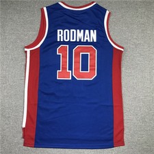 Maglia dennis rodman blu - 10#,