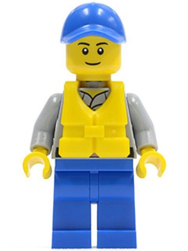 Lego minifig cty0424 - minifig, coast