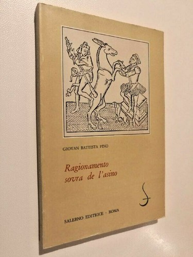 Ragionamento sovra asino - de, l'asino