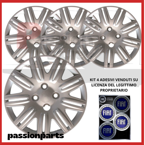 Copricerchi fiat doblo r14 - copricerchi, 14"