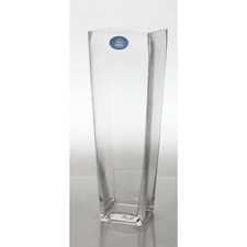 6X Vaso Di Vetro Quadrato Vaso Per Fiori Decorazione Casa NUOVO TOP