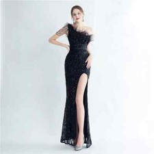 Vestito Abito Elegante Lungo