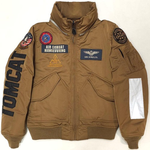 Giacca volo avirex marrone - da,