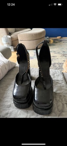 Versace medusa tacco nero - versace,
