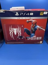 SONY PLAYSTATION 4 PRO , 1TB, SPIDER-MAN, LIMITED EDITION, CON SCATOLA ORIGINALE
