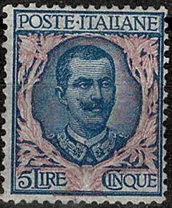 1901 regno italia - regno, floreale