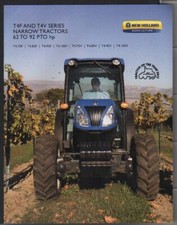 Foglietto brochure trattore