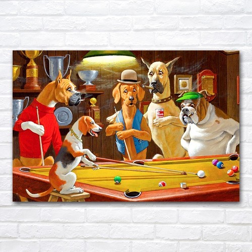 Poster cani che - , giocano