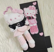 Sanrio Hello Kitty Kawaii rosa ballerina gambe lunghe y2k bambola portachiavi borsa ciondolo
