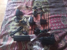 Lotto 5 alimentatori vintage per cellulari/pc usati/testati/funzionanti/collez