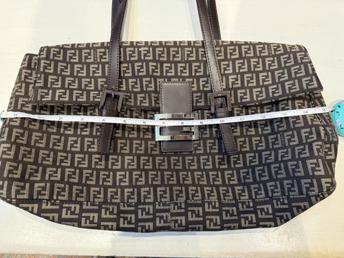 Authentic dark brown fendi - authentic,