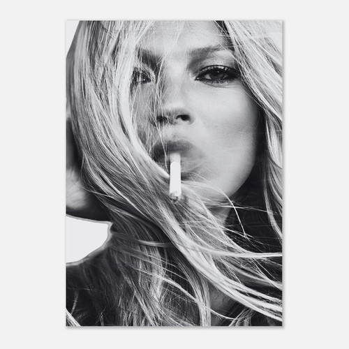 Poster icona kate moss arte - moss,