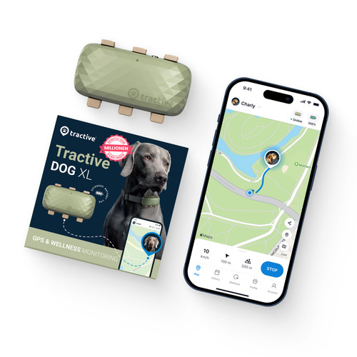 Tractive dog gps per cani - tractive,
