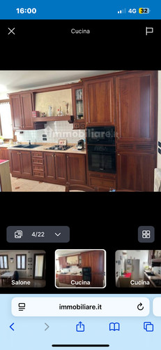 Cucina noce completa di - in,
