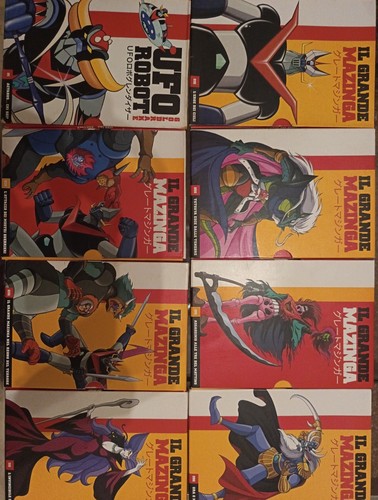 Lotto dvd goldrake - 8, vol.1