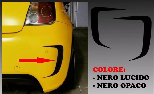 Adesivo abarth presa - adesivo,