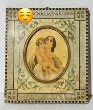 Quadro Propaganda Fasciata Croce Rossa Italiana Anni 30