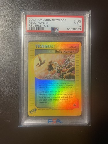 Psa relic hunter - 9, reverse