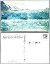 Cartolina Columbia Ghiacciaio