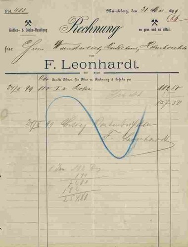 Leonhardt 1899 münchberg - f.,