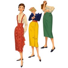 Modello Di Cucito Vintage Anni