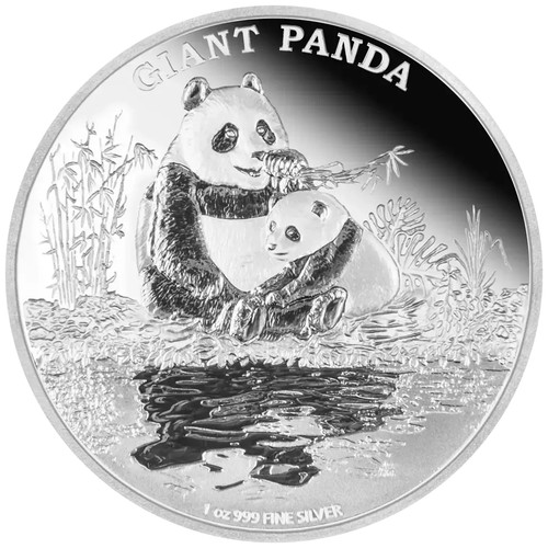 Moneta argento panda gigante - argento,
