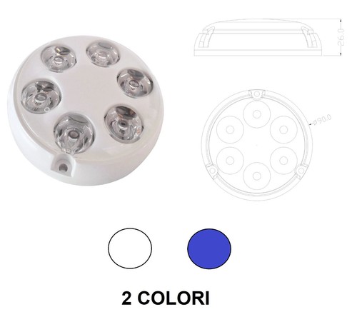 Luce subacquea led - luce, a