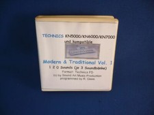 Technics Tastiere KN5000/KN6000/KN7000 e compatibili - 120 suoni/disco Vol.1! 