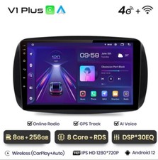 RADIO 2 DIN 9" PER SMART 453