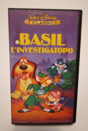 Basil investigatopo vhs pal - l'investigatopo,