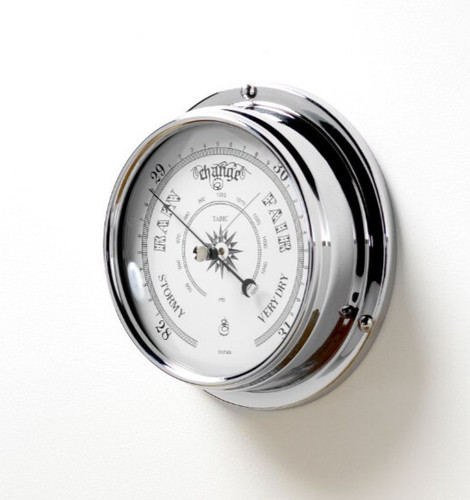 Tabic barometer chrome - tabic, plated