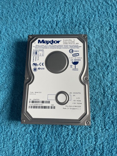 Hard disk hdd maxtor 250 - disk, gb