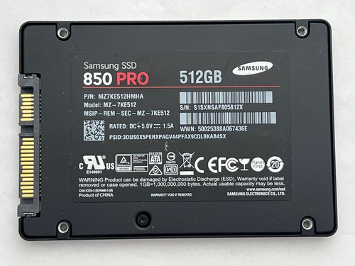 Samsung 850 pro 512gb ssd - pro,