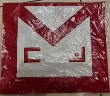 Grembiule maestro in pelle - massoneria -