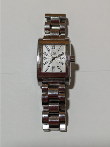 Orologio oris rettangolare - orologio,