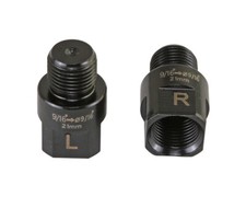 ALTALINE PROLUNGHE PEDALI BICI 21MM 9/16 PEDIVELLA A 9/16 PEDALE NERO.