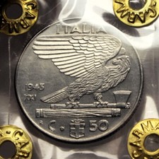 50 Centesimi -Ac- 1943