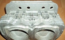 Testa cilindro Oettinger Okrasa grezza 1200 1300 cc 2 canali VW Maggiolino Karmann NOS