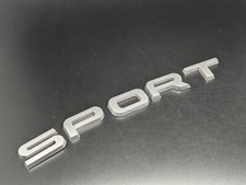 LAND RANGE ROVER SPORT LOGO SIGLA EMBLEMA FREGIO STEMMA SCRITTA BADGE TARGA NOME