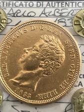 50 lire oro Carlo Alberto
