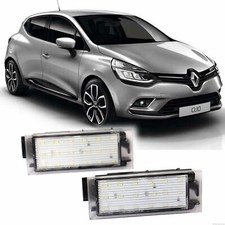 2 luci targa led Renault Clio