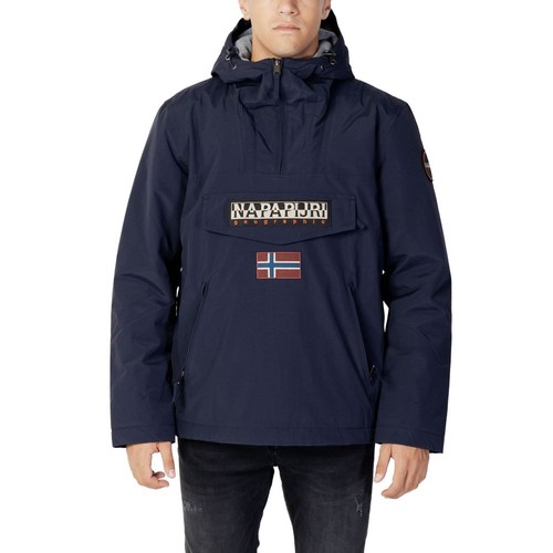 Napapijri blue polyester - blue, shell