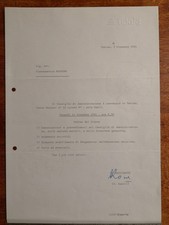 Cesare romiti autografo - cesare,