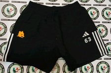 63 BOER MATCH WORN SHORTS PANTALONCINI TRAINING ROMA CALCIO FOOTBALL SOCCER