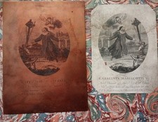 Santa Giacinta Mariscotti Matrice Incisa Rame Platemark 1800 Copperplate