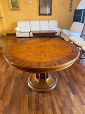 tavolo Carpanelli  in legno tondo cm 116 allungabile