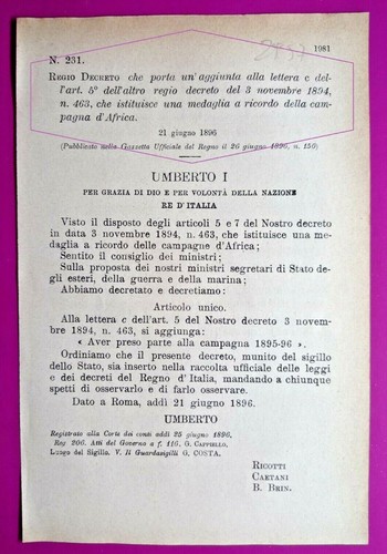 Campagna africa regio - la,